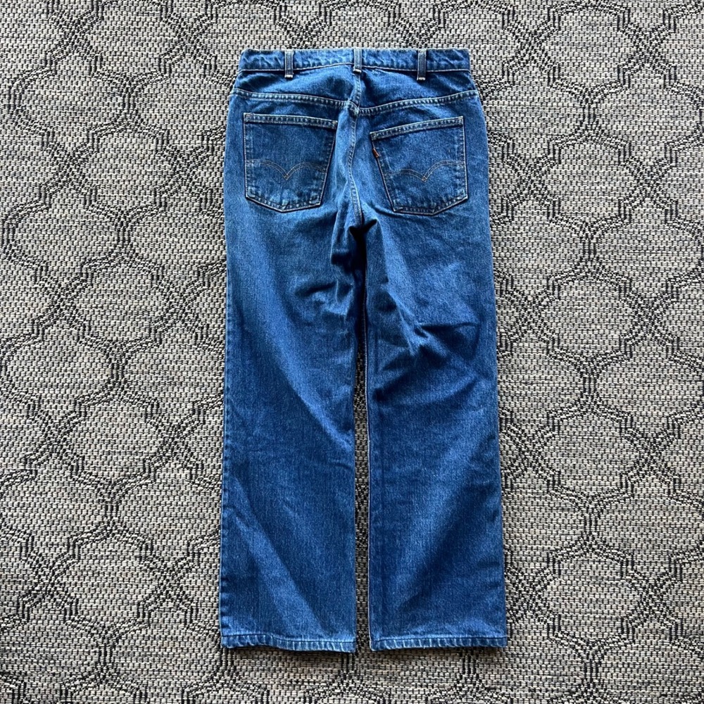 Vintage Levi's 506 Jeans Mens 32x30 Blue Straight Leg Orange Tab Denim 90s - Picture 2 of 7